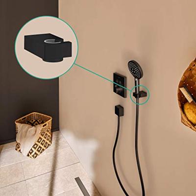 Handdouchehouder Porter E HansGrohe Wand Mat Zwart