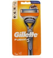 Gillette Gillette Fusion 5 scheerapparaat met 1 fusion scheermesje - thumbnail