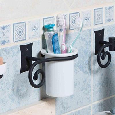 Bekerhouder Sapho Rebecco Hangend 17.1x12 cm Zwart / Wit Sapho