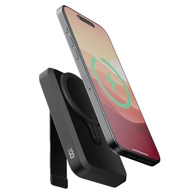 Xtorm uel Series 5 Power Pack wireless magnetic 10000 mAh Powerbank Zwart - thumbnail
