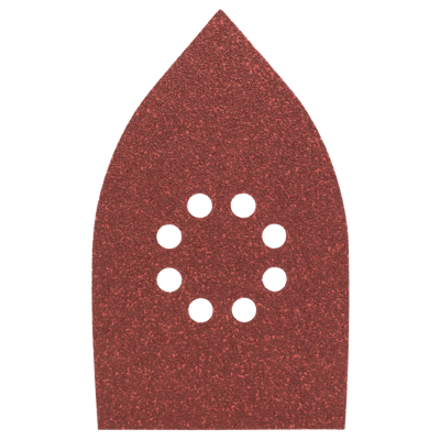 Bosch Accessoires Schuurblad 100X160 | G60 | Rw | 8 Gaten | Velc | 5-delig - 2609256A74