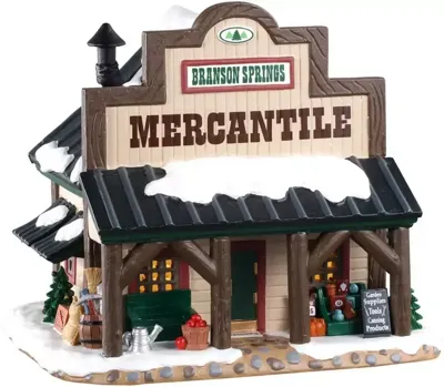 Branson springs mercantile b/o LED kerstfiguur LEMAX - Lemax