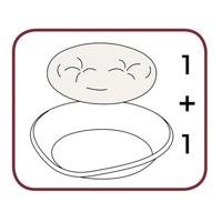 Bama Pet Pasha Mand 48x46x11 cm Antraciet - thumbnail