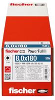 Fischer 562934 FPF II CTF 8,0 x 180 BC 50 Houtschroef 8 mm 180 mm TX Staal Galvanisch verzinkt 50 stuk(s) - thumbnail