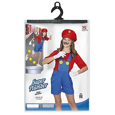 Mario Loodgieter Kostuum Meisje