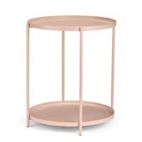 Bijzettafel Gift Decor Bruin 47,5 x 47,5 x 53 cm - thumbnail