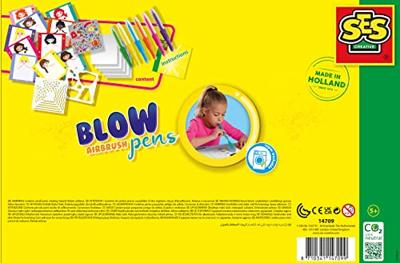 SES blow airbrush pens - fashion designer