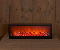 Haard zwart 60x20x10 cm b.o. Anna's Collection - Annas collection - thumbnail