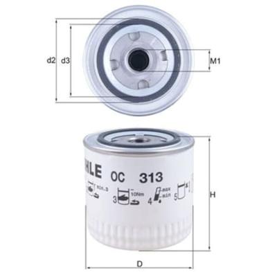 Oliefilter OC313