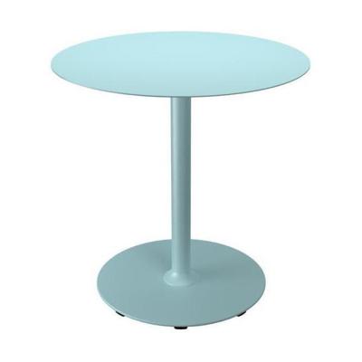 Houe Pico tuintafel Ø74 cm Ice Blue rond onderstel Houe Pico tuintafel Ø74 cm Ice Blue rond onderstel