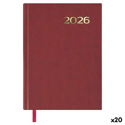 Agenda DOHE SÍNTEX Bordeaux 14 x 20 cm 2026 (20 Stuks) Agenda DOHE SÍNTEX Bordeaux 14 x 20 cm 2026 (20 Stuks)
