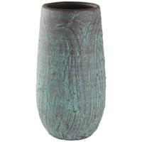 Hoge pot evi antiq bronze bloempot binnen 19 cm - thumbnail