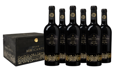 Gran Bericanto Riserva in luxe wijnkist Gran Bericanto Riserva in luxe wijnkist