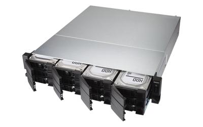 TS-1283XU-RP - NAS-server - 12 bays - rack-uitvoering - SATA 6Gb/s - RAID 0, 1, 5, 6, 10, 50, JBOD, 60 - RAM 8 GB