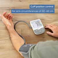 Beurer BM53 Bloeddrukmeter met AFIB Detectie Wit/Grijs - thumbnail