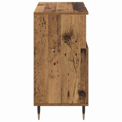 Dressoirs 2 pcs Oud hout 120 x 35 x 70 cm Bewerkt hout