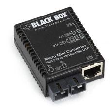 Black Box Corporation Media Converter GIGABIT ETHERNET MULTIMODE 850NM 500M SC