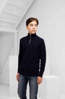 Antony Morato Lisbon Half Zip Sweater Kids Donkerblauw - Maat 164 - Kleur: Donkerblauw | Soccerfanshop - thumbnail