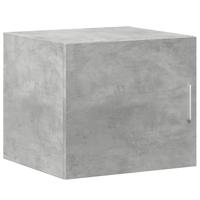Opbergkast smal 45x42,5x225 cm bewerkt hout betongrijs - thumbnail
