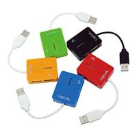 LogiLink UA0136 USB 2.0-hub 4 poorten Blauw - thumbnail