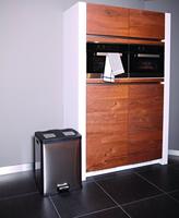 EKO pedaalemmer rejoice 2x30 l matzilverkleurig - thumbnail