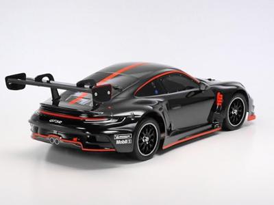 Tamiya 1:10 RC auto Elektro On-Road RC Autos Porsche 911 GT3R (992) Lac.TT-02 Zwart 4WD TT-02 2,4 GHz Gelakt