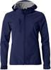 Clique 020917 Basic Hoody Softshell Ladies - Dark Navy - M - thumbnail