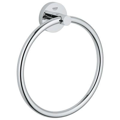 GROHE Essentials Handdoekring Chroom Wandmontage GROHE Essentials Handdoekring Chroom Wandmontage