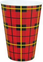 Beker IEZZY 180ml herbruikbaar Scotty 20 stuks rood - thumbnail