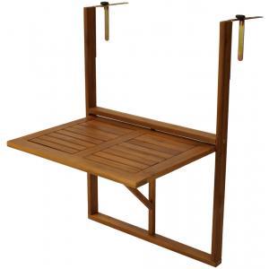 Houten balkontafel inklapbaar 45 x 64 cm Houten balkontafel inklapbaar 45 x 64 cm
