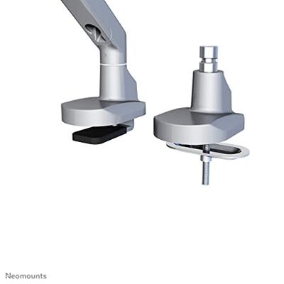 Neomounts FPMA-D750SILVER2 Monitor-tafelbeugel 1-voudig 25,4 cm (10) - 81,3 cm (32) Zilver Kantelbaar en zwenkbaar, In hoogte verstelbaar, Roteerbaar