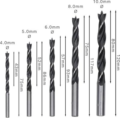 Bosch houspiraalborenset robust line 5-delig x5l