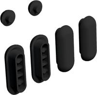 4 Zitting, 2 deksel buffers voor Hammock zitting dun, wit - thumbnail