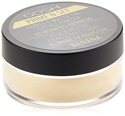Gosh Velvet Touch Prime&apos;n Set Primer & Mattifying Powder 7 g 002 Banana