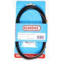 Elvedes Versnellingskabelset 1700 / 2250 mm universeel sturmey archer verzinkt - zwart (op kaart)
