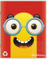 Aurora kladschrift 200 bladzijden, geruit 5 mm - thumbnail