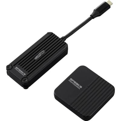 SpeaKa Professional SP-TR-300 Draadloos Full HD presentatiesysteem USB-C (DP Alt Mode) HDMI 30 m 5 GHz 1920 x 1080 Pixel Veilige draadloze overdracht