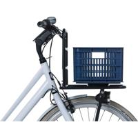 BASIL Gerecyclede fietskrat crate s 17.5 liter 29 x 39 x 20 cm - bluestone - thumbnail
