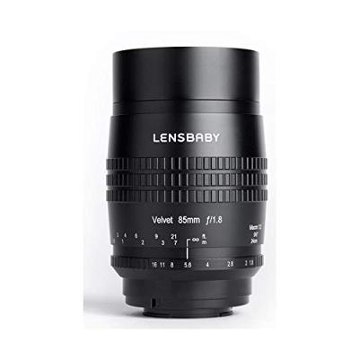 Lensbaby Velvet 85 zwart Fuji