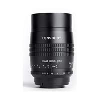 Lensbaby Velvet 85 zwart Fuji - thumbnail