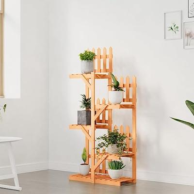 Plantenstandaard 60x25x130 cm massief vurenhout