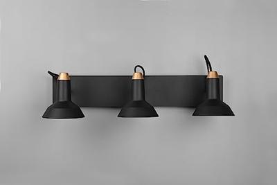 Trio Landelijke plafondspotRoxie 3-lichts zwart - 811900332