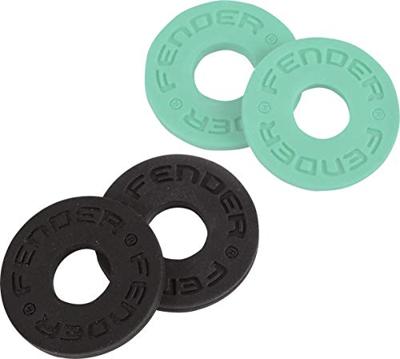 Fender Strap Blocks (2x Black, 2x Surf Green) Fender Strap Blocks (2x Black, 2x Surf Green)
