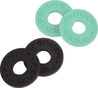 Fender Strap Blocks (2x Black, 2x Surf Green) - thumbnail
