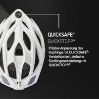 Fietshelm KED Spiri II Trend L 55-61 cm - white matt - thumbnail