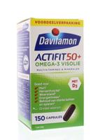 Davitamon Actifit 50 Plus Omega-3 Visolie Capsules - thumbnail