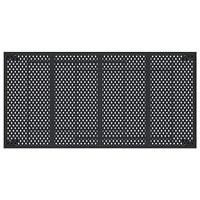 Tuintafel 200x100x72 cm staal antracietkleurig - thumbnail