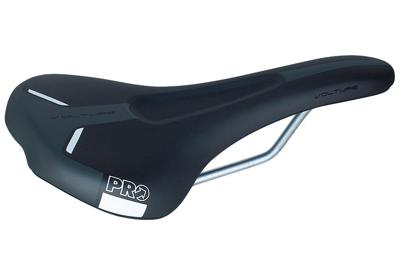 Pro Volture Crmo Zadel 142 mm - Zwart Pro Volture Crmo Zadel 142 mm - Zwart