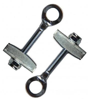 Simson fietsketting spanners - staal, 35mm, zilver