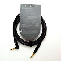 Cordial 11218 Jackplug Audio Aansluitkabel [1x Jackplug male 6,3 mm (mono) - 1x Jackplug male 6,3 mm (mono)] 3 m Zwart PVC-mantel - thumbnail